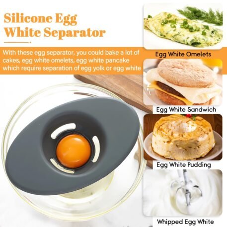 Food grade egg white separator egg filter kitchen baking tool - Image 3