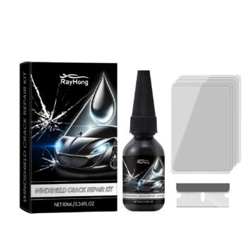Car Windshield Repair Fluid Set, Car Front Windshield Repair Cracks Clear Vision