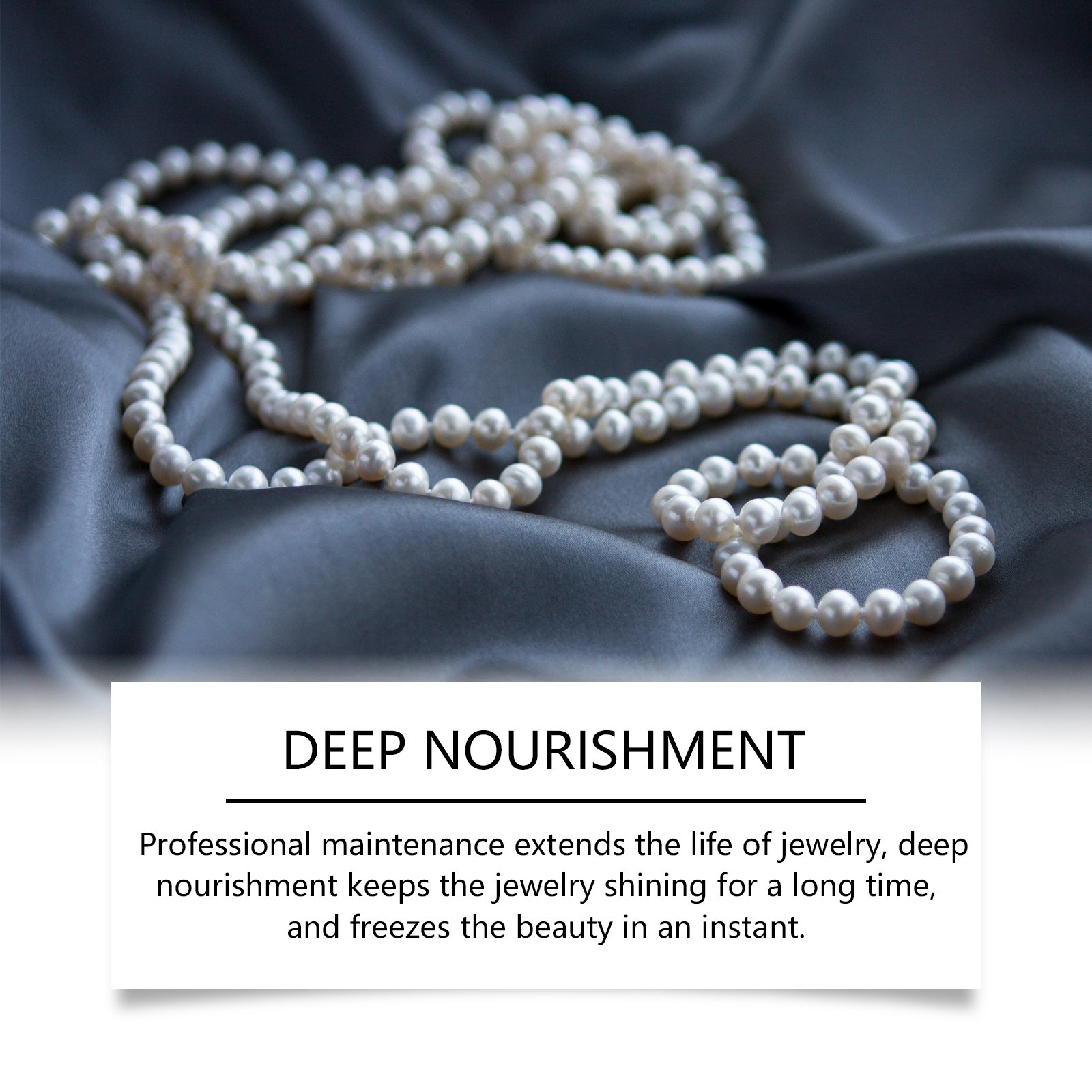 Jewelry Cleaner Jewelry Metal Cleaning Solution Diamond Necklace Rust And Ash Removal Care Solution - Image 5