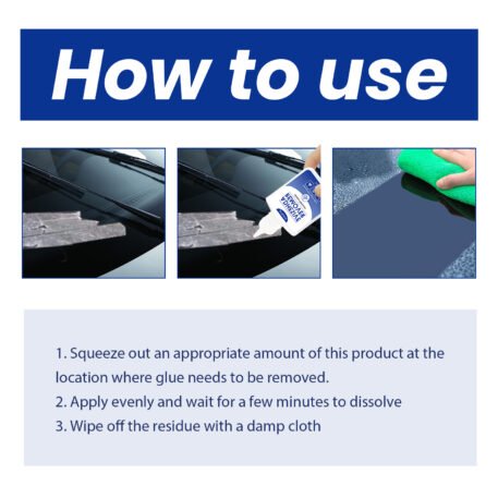 Adhesive Remover, Auto Multi-Functional Adhesive Remover Adhesive Cleaning Decontamination Powerful Remover - Image 5