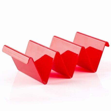 Plastic multi-color wavy tower with thin cake holder tray and Mexican cake holder - Image 7