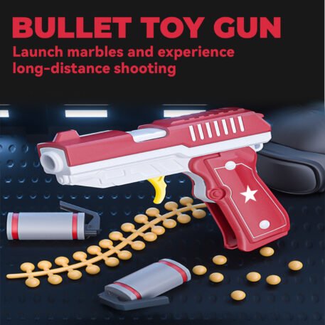 Bullet Toy Gun, Fun Children's Outdoor Interactive Toys Transform Continuous Gift For Boys - Image 4