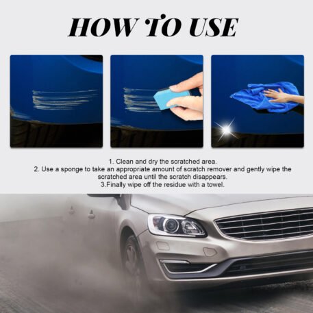 Car Scratch Remover, Car Paint Scratches Repair And Repair Paint Polishing And Refurbishing Maintenance Agent - Image 7