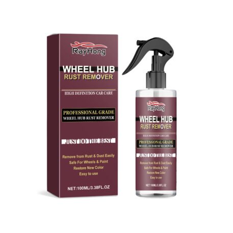 Automobile Wheel Rust Remover, Wheel Rust Remover Spray Rim Rust Remover Polishing Clean Wheel Rust Remover - Image 2