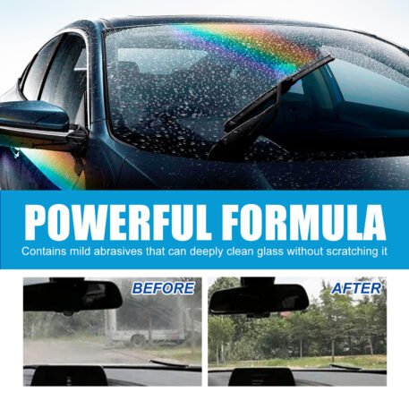Car Windshield Cleaner, Car Glass Rearview Mirror Cleaning Oil And Removal Fog Cleaner - Image 4