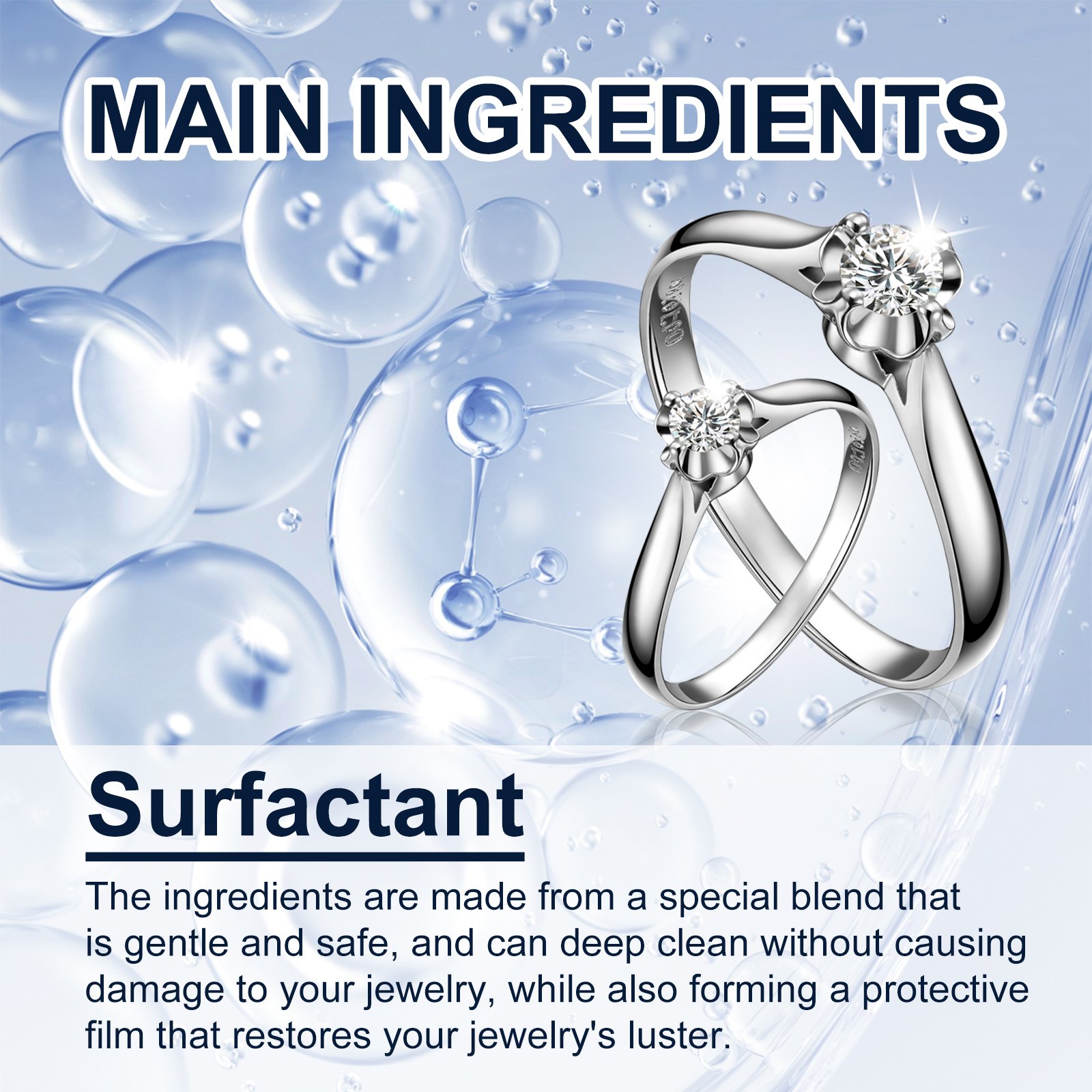 Jewelry Cleaner Necklace Jewelry Gold Jewelry Blackening Stain Antioxidant Maintenance Cleaner - Image 6