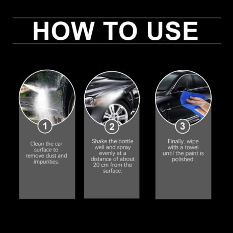 Auto Coating Protective Spray Anti-Scratch Enhanced Gloss Paint Coating Spray Car Paint Maintenance - Image 7