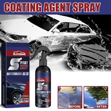 Coating Agent Spray, Maintenance Paint Decontamination Blackening Brightening Automotive Coating Nano Coating Spray - Image 2