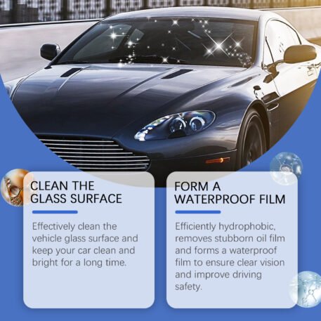 Rayhong Windshield Cleaning Tablets Car Windows Waterproof And Rain Cleaning Stains Daily Maintenance Effervescent Tablets - Image 3