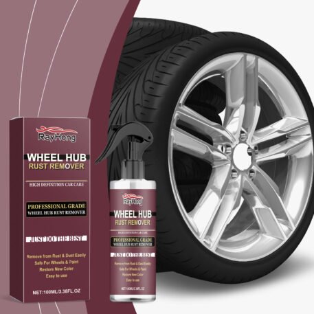 Automobile Wheel Rust Remover, Wheel Rust Remover Spray Rim Rust Remover Polishing Clean Wheel Rust Remover - Image 3