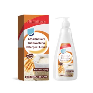 Jakehoe Dishwashing Liquid Kitchen Utensils, Dishes And Chopsticks Clean Decontamination, Oil Removal Fresh And Gentle Dishwashing Liquid
