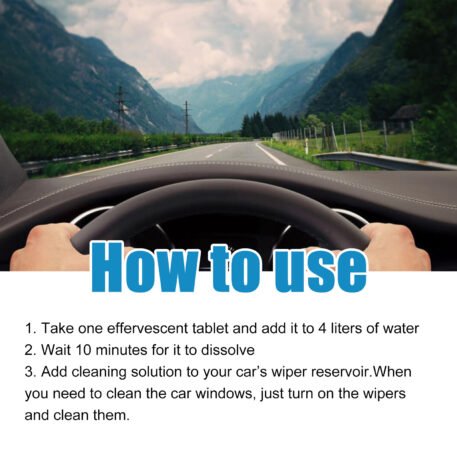 Car Windshield Cleaner, Car Glass Rearview Mirror Cleaning Oil And Removal Fog Cleaner - Image 7