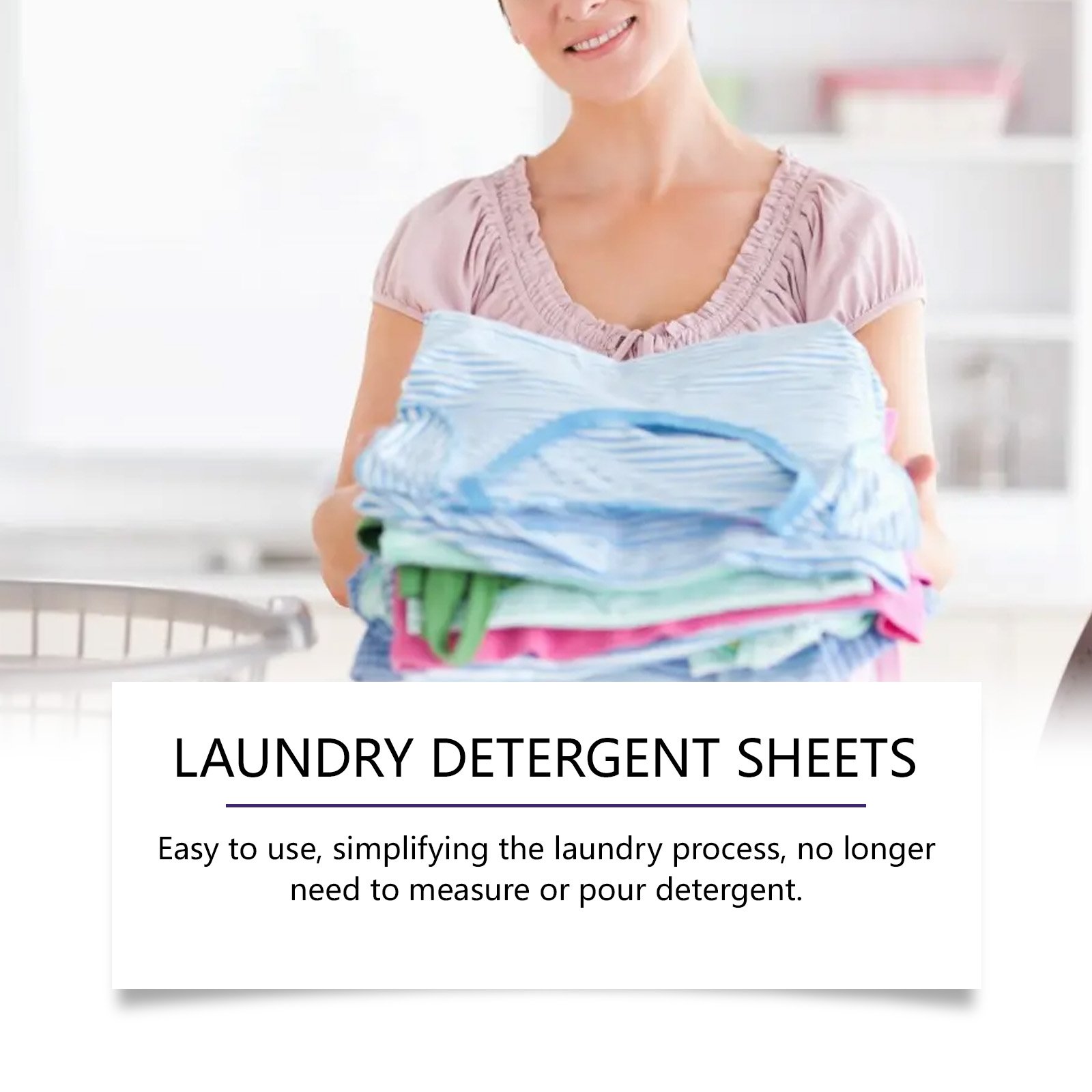 Laundry Tablets For Laundry Cleaning And Stain Removal Convenient Home Care Fabric Long-Lasting Fragrance Laundry Tablets - Image 4