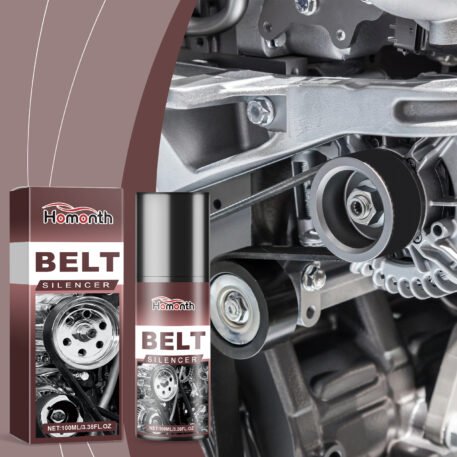 Homonth Automobile Engine Belt Lubricant, Automobile Belt Abnormal Sound Aging Rubber Strip Protection And Maintenance Agent - Image 2