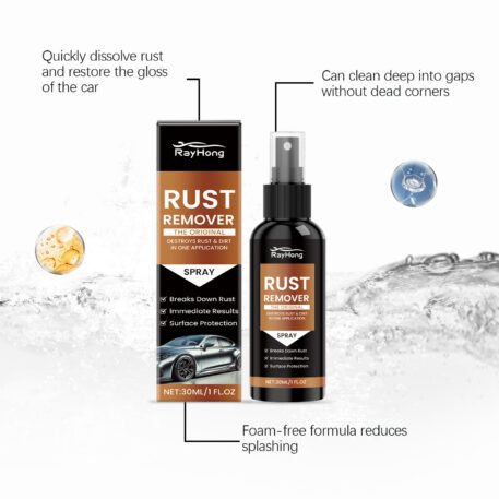 Rayhong Car Rust Remover Rust Remover, Gloss Mild Clean Stain Remover Car Rust Remover - Image 4