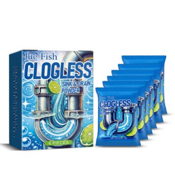 Jue Fish Sewer Unclogging Agent, Kitchen And Toilet Drain Pipe Powder, Grease Blockage, Deodorization, Cleaning And Unclogging Agent