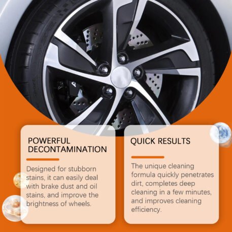 Rayhong Automobile Wheel Cleaner Automobile Tire Rim Cleaning Decontamination Daily Maintenance Cleaning Agent - Image 4