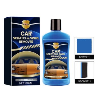 Car Scratch & Swirl Remover, Car Paint Scratches Scratches Repair Cleaning And Polishing Refurbishment Maintenance Kit