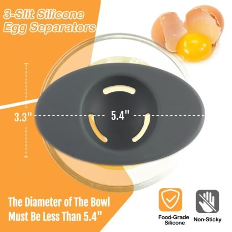 Food grade egg white separator egg filter kitchen baking tool - Image 2