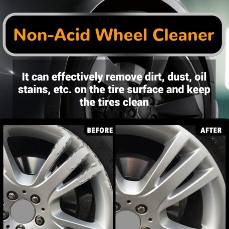 Non-Acid Wheel Cleaner, Wheel Hub Renovation Cleaning And Polishing Maintenance Multi-Functional Cleaning Agent - Image 5