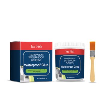 Jue Fish Transparent Waterproof Adhesive (100g) Is A Household Transparent Adhesive For Leak Repair And Prevention Of Bathroom Tiles And Wall Tiles
