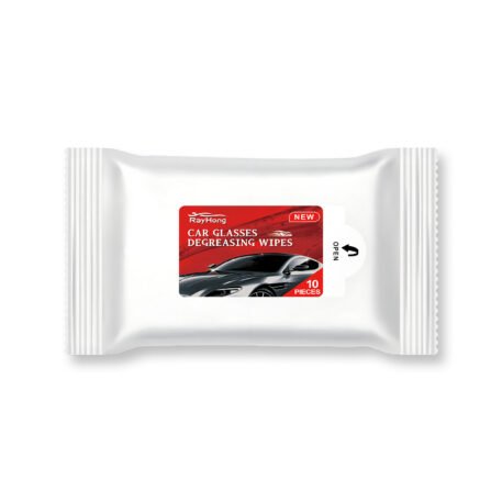 Rayhong Car Windshield Oil Film Cleaning Wipes, Clear Vision Glass Refurbished Decontamination Cleaning Wipes