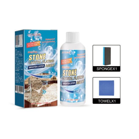 Stone Crystal Plating Kitchen Quartz Stone Tile Countertop Scratch Repair Cleaning Stain Brightener - Image 2