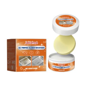 Jakehoe Kitchen Multi-Functional Cleaning Cream, Stove Hood Pan Bottom Cleaning Grease Multi-Functional Cleaning Cream