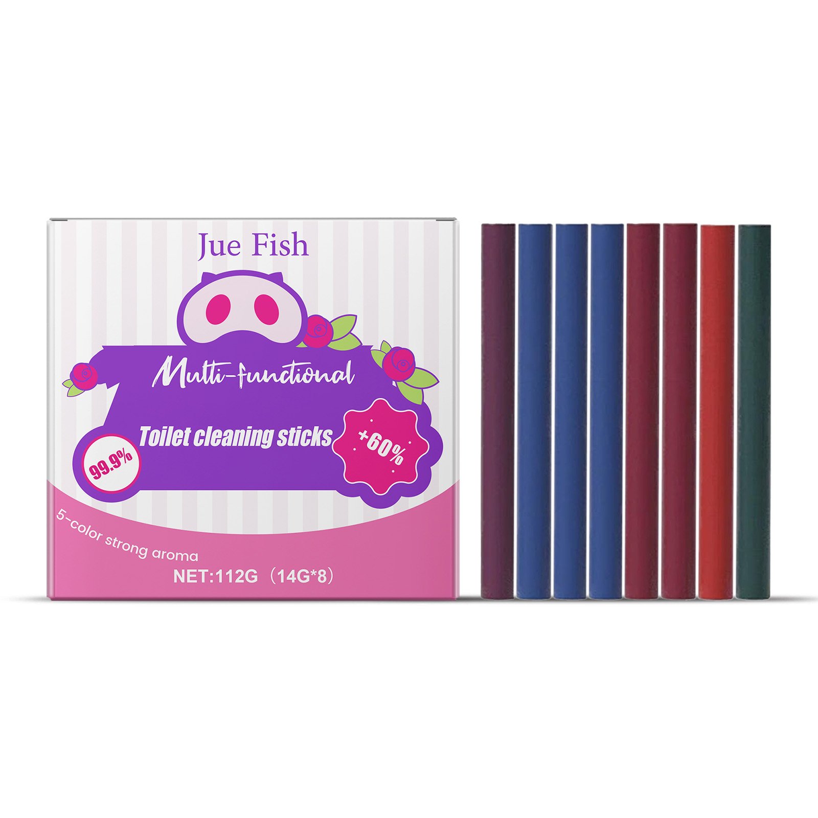 Jue Fish Multi-Functional Toilet Cleaning Stick (112g) Is A Multi-Effect Toilet Cleaning Stick For Cleaning Toilet Odors, Stains And Urine Scale - Image 7
