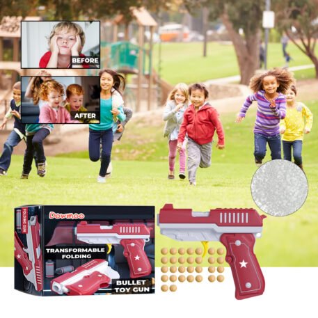 Bullet Toy Gun, Fun Children's Outdoor Interactive Toys Transform Continuous Gift For Boys - Image 2