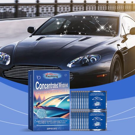 Rayhong Windshield Cleaning Tablets Car Windows Waterproof And Rain Cleaning Stains Daily Maintenance Effervescent Tablets - Image 2