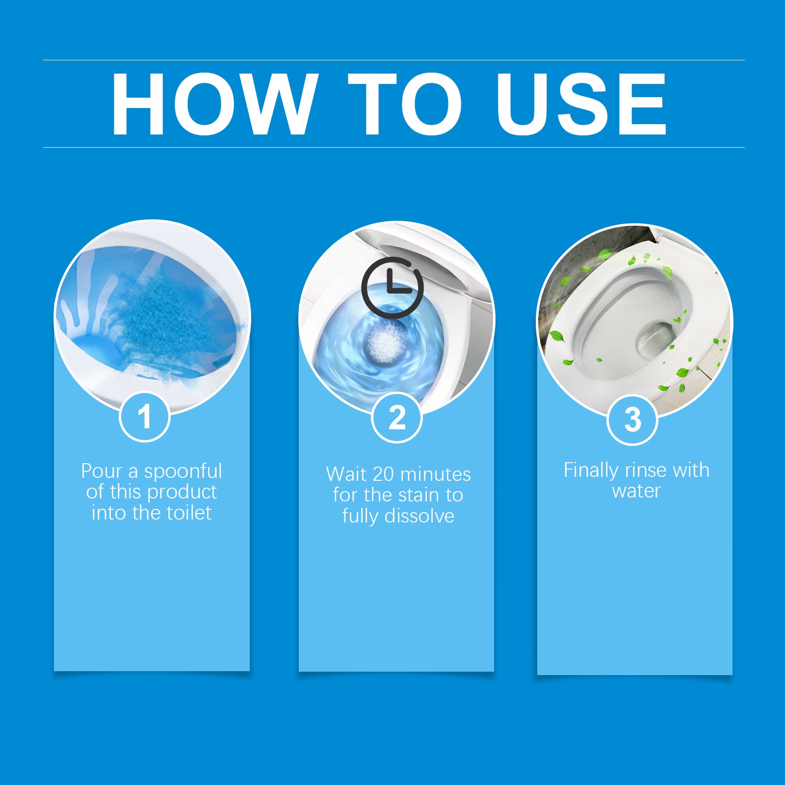 Foam Toilet Cleaner Toilet Cleaner Stains Urine Stains Descaling Odor Cleaning Toilet Cleaner - Image 7