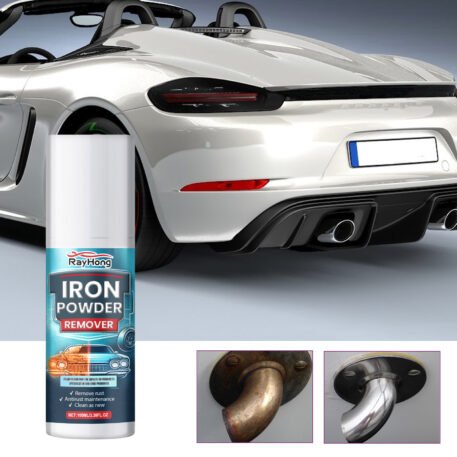 Iron Powder Remover, Strong Cleaning Reconditioning Rust Remover Spray For Car Metal Parts - Image 3