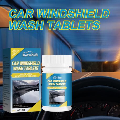 Car Windshield Cleaner, Car Glass Rearview Mirror Cleaning Oil And Removal Fog Cleaner - Image 2