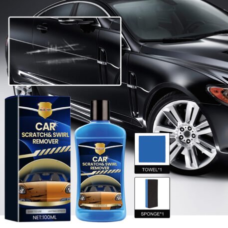 Car Scratch & Swirl Remover, Car Paint Scratches Scratches Repair Cleaning And Polishing Refurbishment Maintenance Kit - Image 3