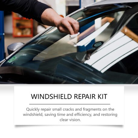 Homonth A Three-Piece Set, For Car Windshield Care, Including A Windshield Crack Repair, Cleaning And Refurbishment Kit - Image 4