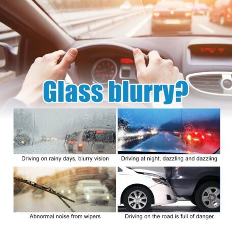 Car Windshield Cleaner, Car Glass Rearview Mirror Cleaning Oil And Removal Fog Cleaner - Image 5