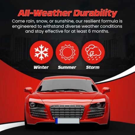 Homonth Invisible License Plate Spray, Long-Lasting And Effective Transparent Coating Invisible Defense License Plate Spray For Vehicles - Image 3