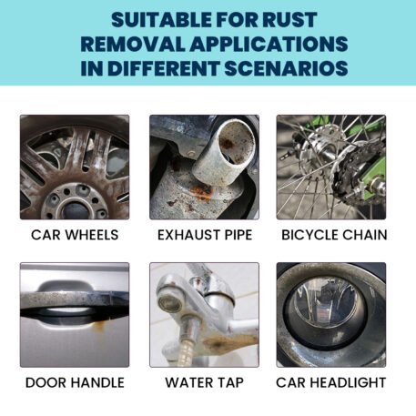Iron Powder Remover, Strong Cleaning Reconditioning Rust Remover Spray For Car Metal Parts - Image 4