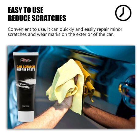Car Scratch Repair Paste, Automotive Finish Scratch Deep Repair Finish Polishing Reconditioning Cream - Image 5
