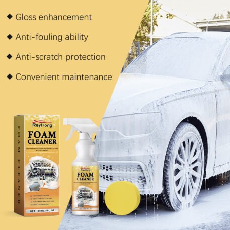 Car Multi-Purpose Foam Cleaner Interior Seat Instrument Panel Car Paint Maintenance Foam Cleaner - Image 4